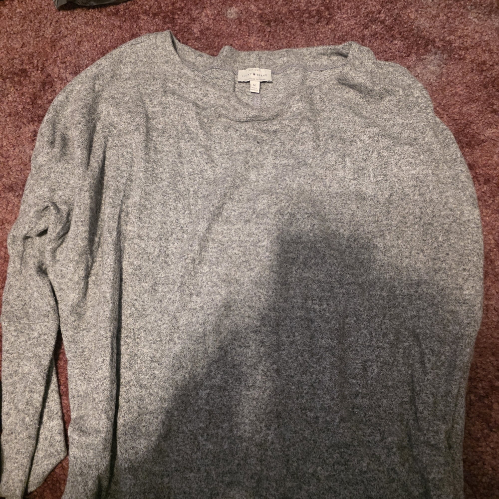 Gray Long Sleeve Sweater